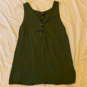 EXPRESS green tank